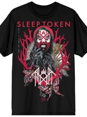 Sleep Token Rock Band Vessel Horns by Rhys Cooper (Rockabilia Exclusive) T-shirt
